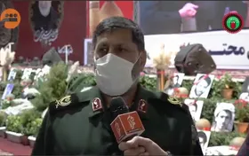 ویدئو | مروری بر نمایشگاه هفته دفاع مقدس در مشهد - روز ششم