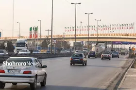 زیباسازی ورودی بزرگراه پیامبر اعظم (ص) در مشهد