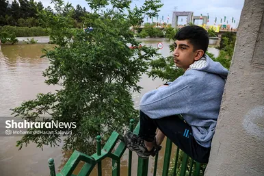 تصاویری از بارش شدید باران و سیل در مشهد (۲۶ اردیبهشت ۱۴۰۳)