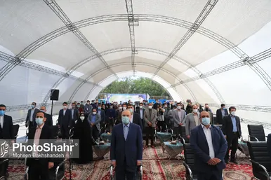 آغاز عملیات حفاری خط ۳ و ۴ مترو مشهد با حضور محمدباقر قالیباف