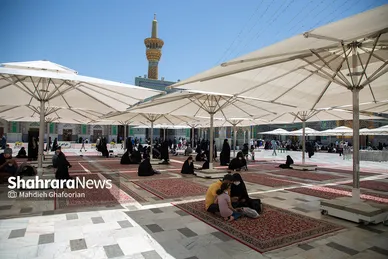 حال و هوای حرم مطهر امام رضا (ع) در دهه کرامت