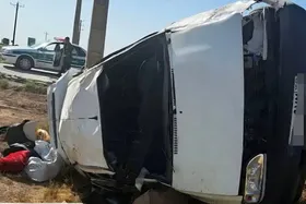 واژگونی مرگبار خودروی پراید در آزادراه قزوین (۱۶ تیر ۱۴۰۵)