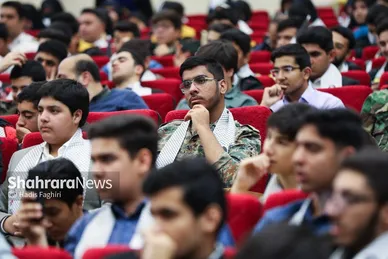 گزارش تصویری | مراسم تحلیف فرماندهان بسیج دانش آموزی در مشهد