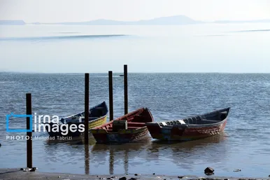 گزارش تصویری | افزایش ۴۰ سانتی تراز دریاچه ارومیه