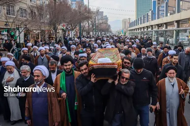 گزارش تصویری | آیین تشییع پیکر آیت‌الله «محمدهادی عبدخدایی»