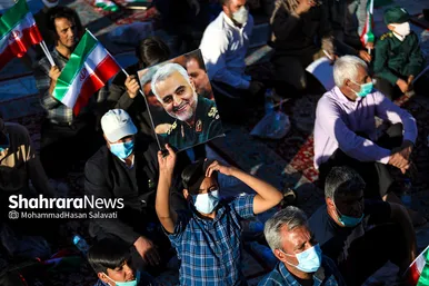 سخنرانی رئیس جمهور منتخب در حرم مطهر رضوی