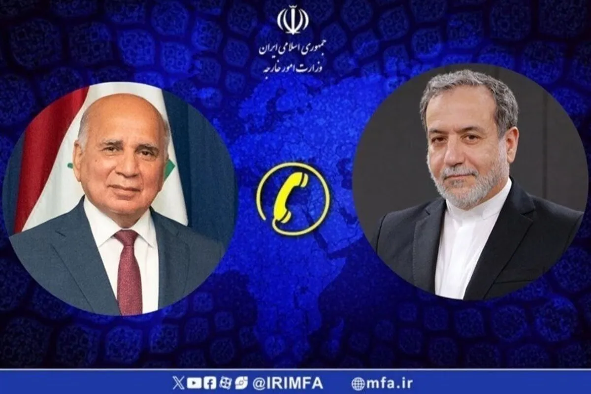 گفت‌وگوی تلفنی عراقچی با همتای عراقی