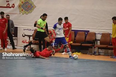 لیگ برتر فوتسال | مسابقه رکن آذین مشهد و سفیر گفتمان