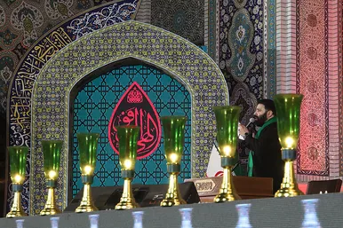 مراسم احیاء شب 23 ماه رمضان در حرم مطهر رضوی
