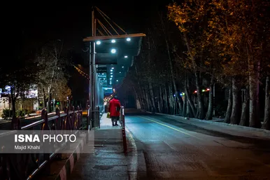 پدیده اتوبوس خوابی در تهران