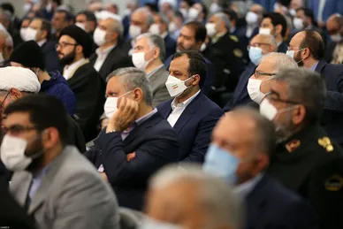 عکس | دیدار جمعی از مسئولان نظام و سفیران کشورهای اسلامی با مقام معظم رهبری