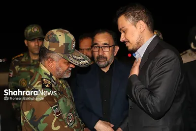 عکس‌های استقبال از پیکر شهید امیر عبداللهیان در مشهد (۳ خرداد ۱۴۰۳)