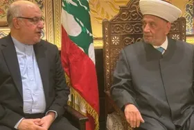 سفیر ایران در بیروت با مفتی لبنان دیدار کرد