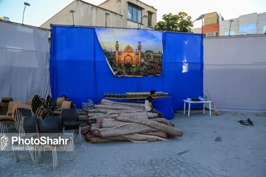حال و هوای شهر مشهد در شب عید غدیر خم