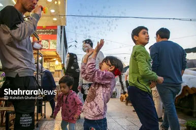 حال و هوای بازار گل مشهد در آستانه عید