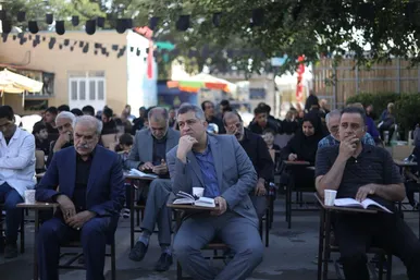 عکس | بازدید شهردار مشهد از موسسه نگهداری از معلولان ذهنی شهید بهشتی