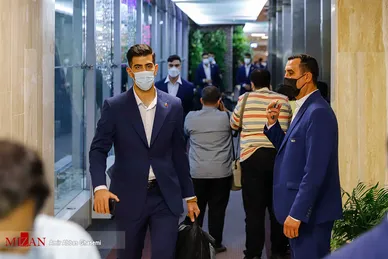 مراسم بدرقه کاروان ورزشی ایران به مسابقات المپیک توکیو