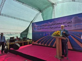 علی&zwnj;آبادی: نیروگاه خورشیدی ۲۰۰ مگاواتی مه&zwnj;ولات گامی بزرگ برای کاهش وابستگی به سوخت فسیلی است