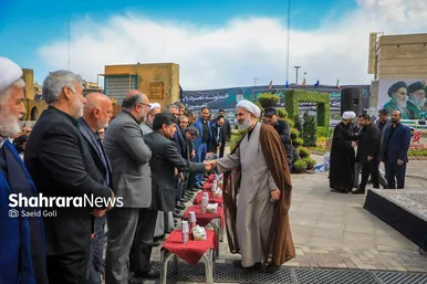 گزارش تصویری| بهره‌برداری از ایوان سلام در پایانه مسافربری امام رضا (ع) مشهد