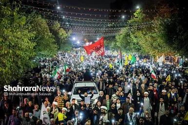 راهپیمایی مردم مشهد در حمایت از مردم فلسطین و محکومیت جنایات اسرائیل