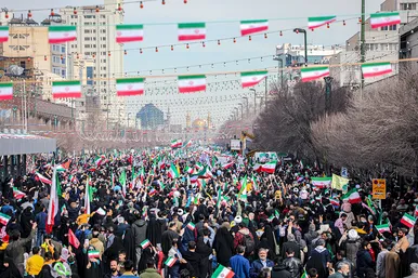 راهپیمایی 22 بهمن در مشهد - 3