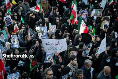 گزارش تصویری | مراسم تشییع پیکر شهدای مدافع امنیت در مشهد (۲۲ دی ۱۴۰۴) - ۳