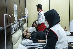 خدمت رسانی تیم درمانی هلال احمر خراسان رضوی به زائران اربعین حسینی در نجف&nbsp;