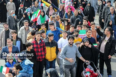 گزارش تصویری (۳) | راهپیمایی روز ۲۲ بهمن در مشهد
