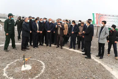 آیین کلنگ‌زنی ۴۰۰۰ واحدی طرح نهضت ملی جهش تولید مسکن در مشهد
