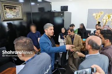 عکس | گشت کارگروه تنظیم و کنترل بازار املاک و پلمب ۵ مشاور املاک در مشهد