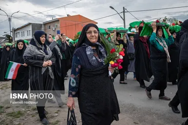 گزارش تصویری | کاروان زیر سایه خورشید - گیلان