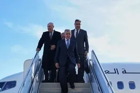 مصدومیت رئیس جمهور عراق در فرودگاه بغداد + جزئیات
