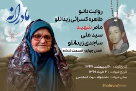 ویدئو| مادرانه، روایتی از دلتنگی مادران شهدای بی سر | شهید سید علی ساجدی زیدانلو