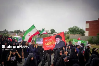 گزارش تصویری | تشییع بقایای پیکر شهدای مدرسه شجره طیبه میناب (۳۱ تیر ۱۴۰۵)