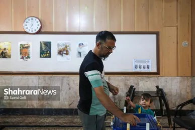عکس‌هایی از انتخابات ریاست جمهوری در مشهد - ۴