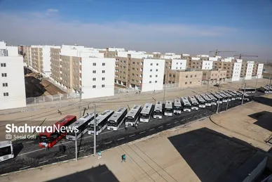 رونمایی از ۲۹ دستگاه اتوبوس جدید  و محور شهید محبی