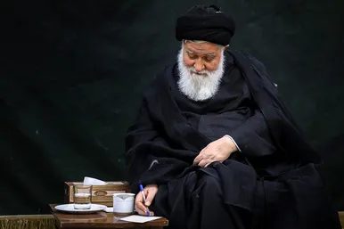 دیدار خبرنگاران و اصحاب رسانه با آیت الله علم الهدی به مناسبت روز خبرنگار