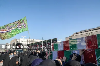 گزارش تصویری | اجتماع عظیم فاطمیون در مشهد