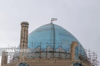 عکس‌هایی از گنبد سلطانیه ساخته دست مغولان