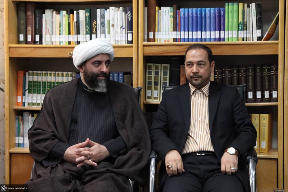 دیدار شهردار مشهد با آیت‌الله علم‌الهدی در آستانه اربعین حسینی+ عکس