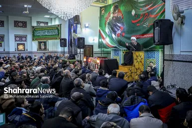 گزارش تصویری | مراسم وداع با پیکر شهید مدافع امنیت «مهدی ظریف» در مشهد