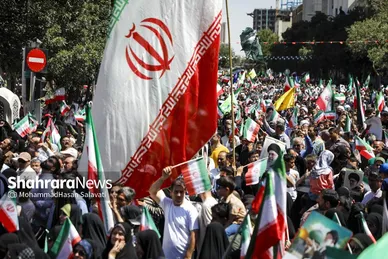 گزارش تصویری | حضور باشکوه مردم مشهد در راهپیمایی جمعه «همدلی و ایستادگی» (۳۰ خرداد ۱۴۰۴)