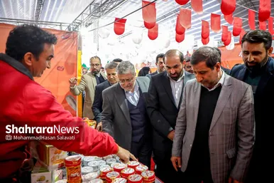 گزارش تصویری | افتتاح رویداد «چله بازار» در مشهد