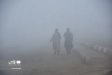 مه در آبادان (۱۹ آذر ۱۴۰۲)