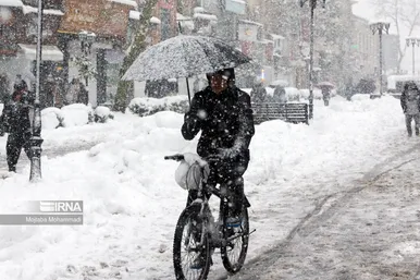 ایران زیباست | بارش برف در رشت