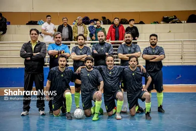 گزارش تصویری | مسابقات فوتسال کارکنان شهرداری مشهد