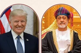 ترامپ و سلطان عمان درباره مذاکرات هسته&zwnj;ای گفت&zwnj;و&zwnj;گو کردند
