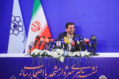 اولین نشست خبری سید عبدالله ارجائی شهردار مشهد