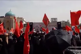 ویدئو | آغاز مراسم تشییع پیکر شهید حجت الاسلام اصلانی در میدان شهدا مشهد