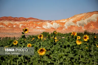 ایران زیباست | کوه‌های رنگین کمانی زنجان